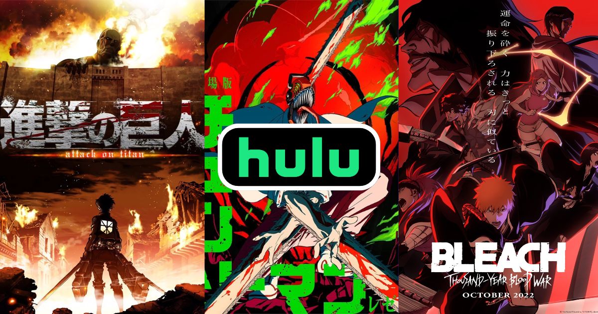 Good Anime To Watch on Hulu