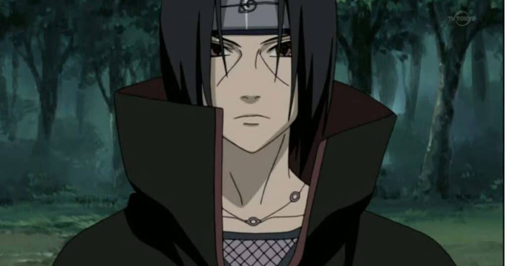 Male Anime Characters with Long Hair Itachi Uchiha